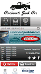 Mobile Screenshot of cincinnatijunkcar.com
